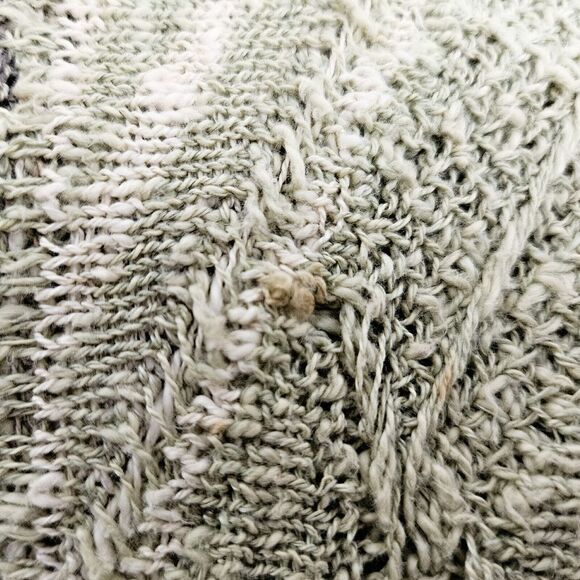 Vintage Coogi Classic 1/4 Button Collared Sweater L Textured Knit Green Buttons - Picture 12 of 15